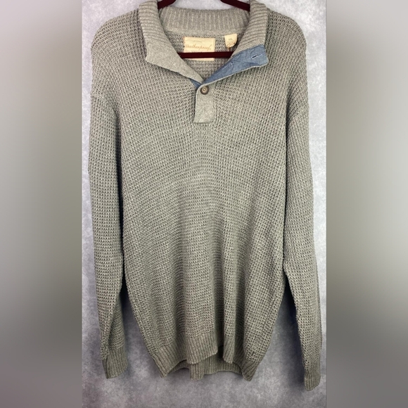 Weatherproof Men’s Longsleeves Top knit 100% Cotton Size XXL - Picture 1 of 9
